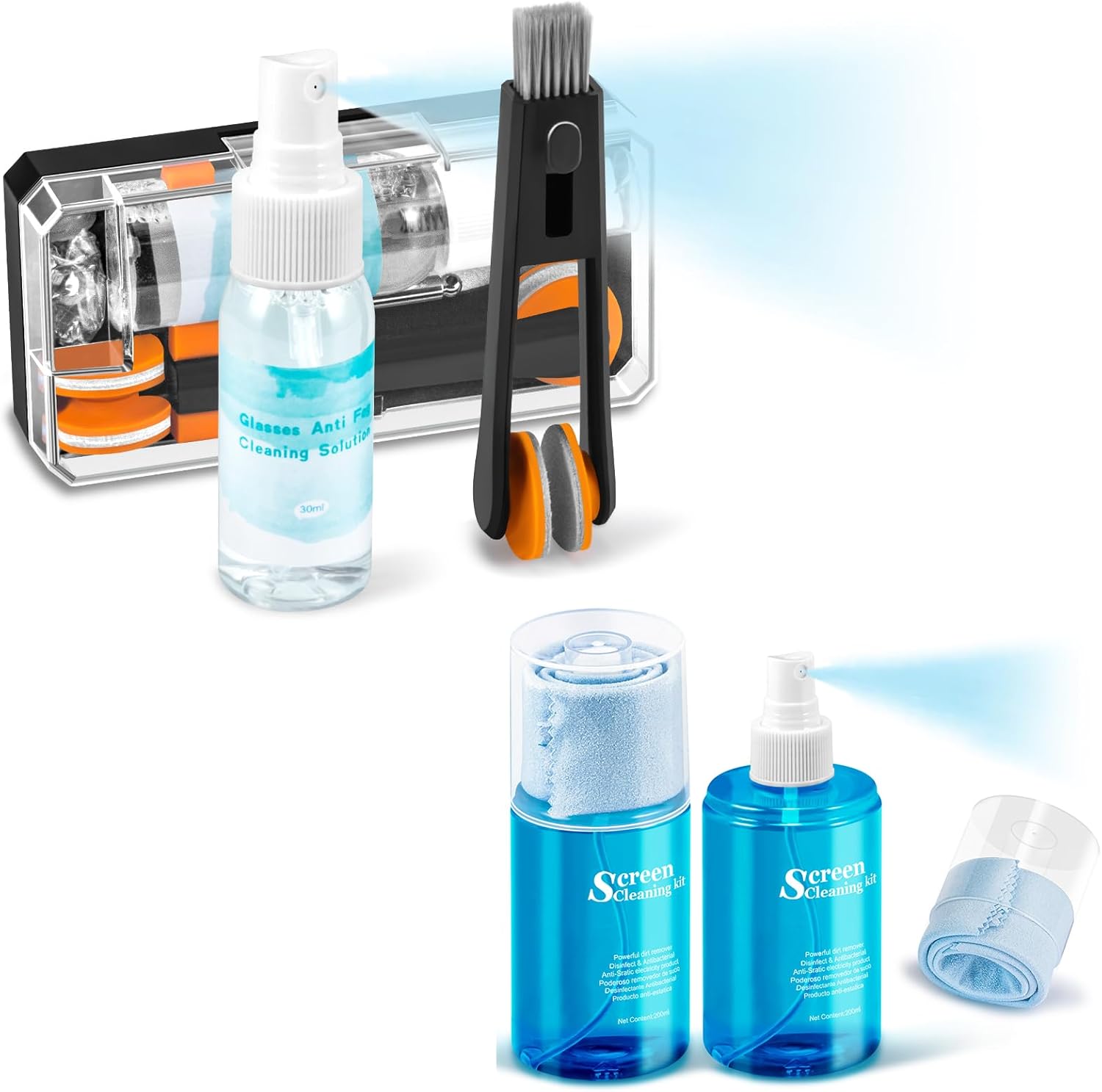 Amazon.com: 2 Pack Screen Cleaner Touchscreen Mist Spray, walrfid ...