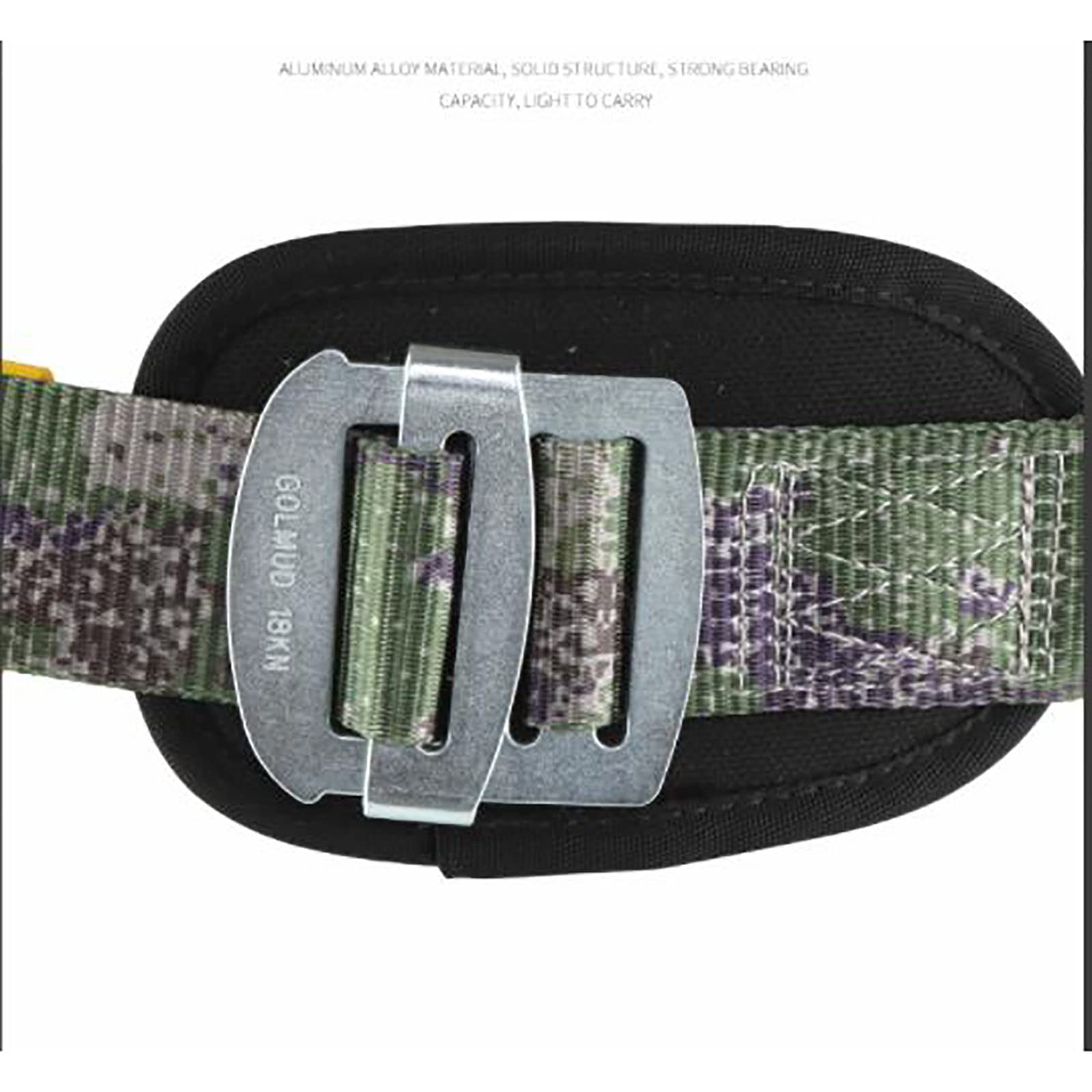 SwaYve Arneses de Seguridad de Medio Cuerpo con Cuerdas de Sujeción de Seguridad, Cordones Y Gancho Único, Kit de Sujeción de Caídas de Protección de Seguridad de Altura/a/3M