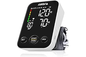 2022 LAZLE Automatic Blood Pressure Monitor with Advanced Features