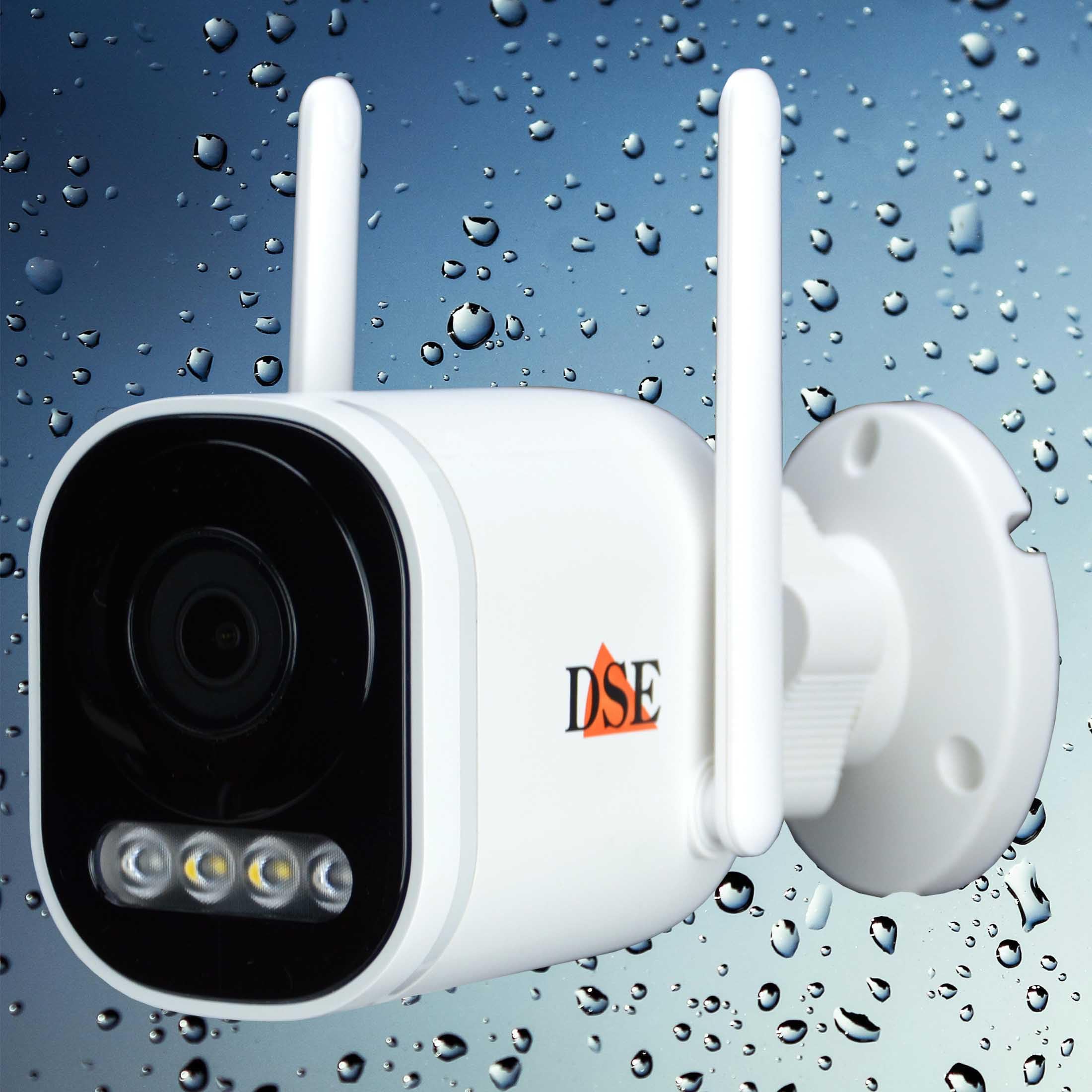 DSE Kit Videosorveglianza WiFi con NVR e 1-8 Telecamere Senza Fili 5MP, Illuminatore 30 m. Camere Deterrenti e Rilevazione AI, Flash, Sirena, VivaVoce | DSERKK-KIT5A-1/8 (Kit 5 telecamere)
