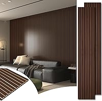 Vista 24 de Art3d Paneles acústicos de listones de madera de 6 piezas para decoración elegante y reducción de ruido, panel texturizado 3D para techo y pared