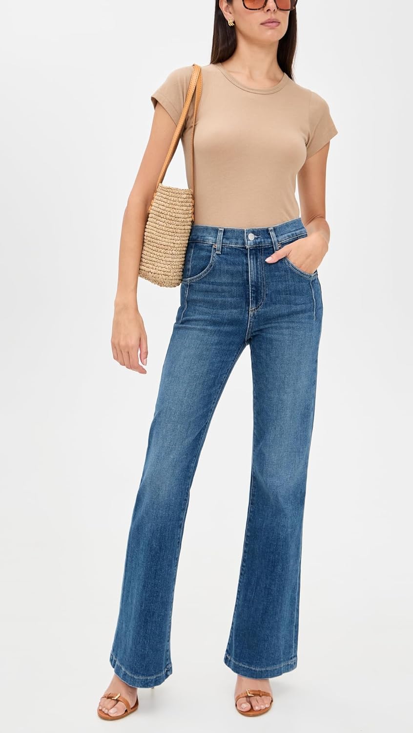 Women's Farrah Flare High Rise Jeans - Image 5