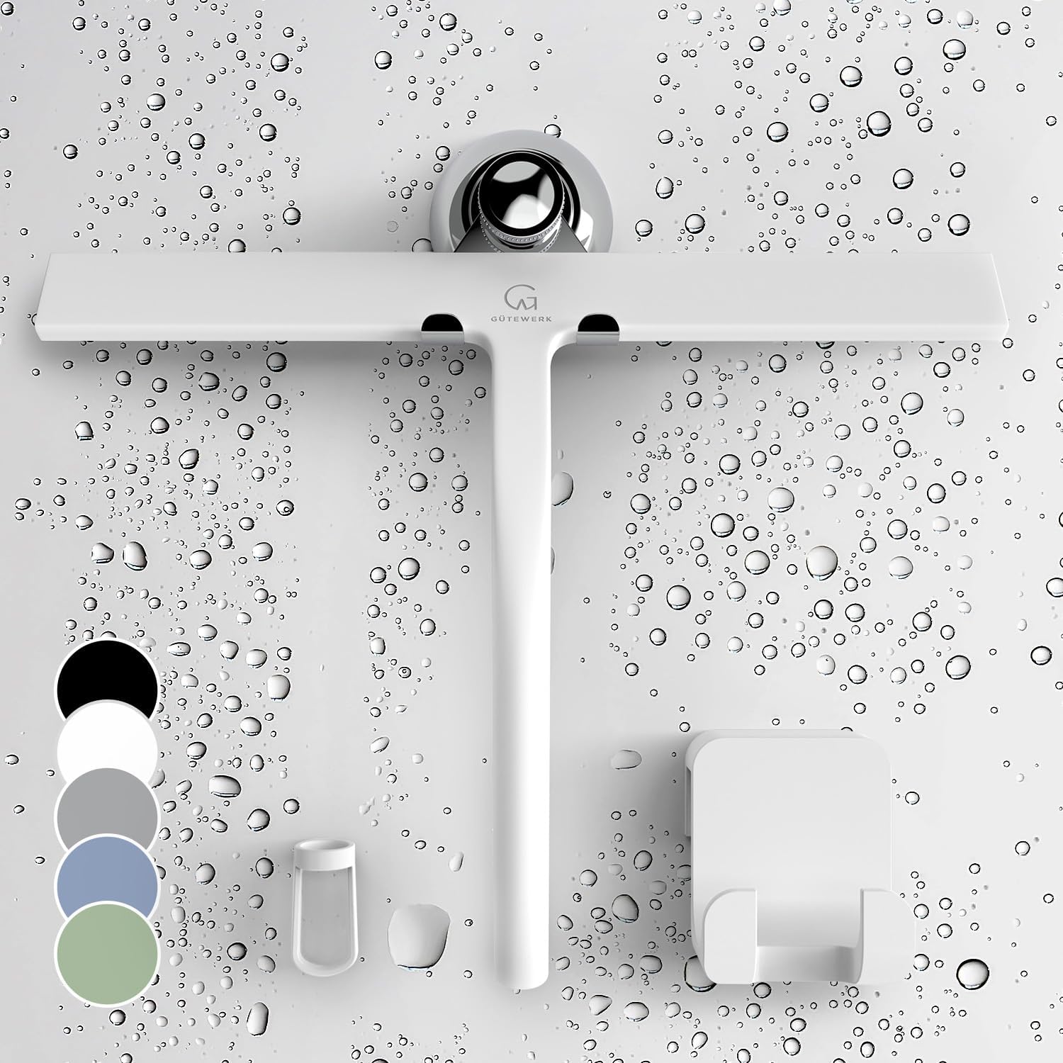 Raclette De Douche Pour Portes De Douche En Verre, Raclette En Silicone Tout Usage De 11 Pouces