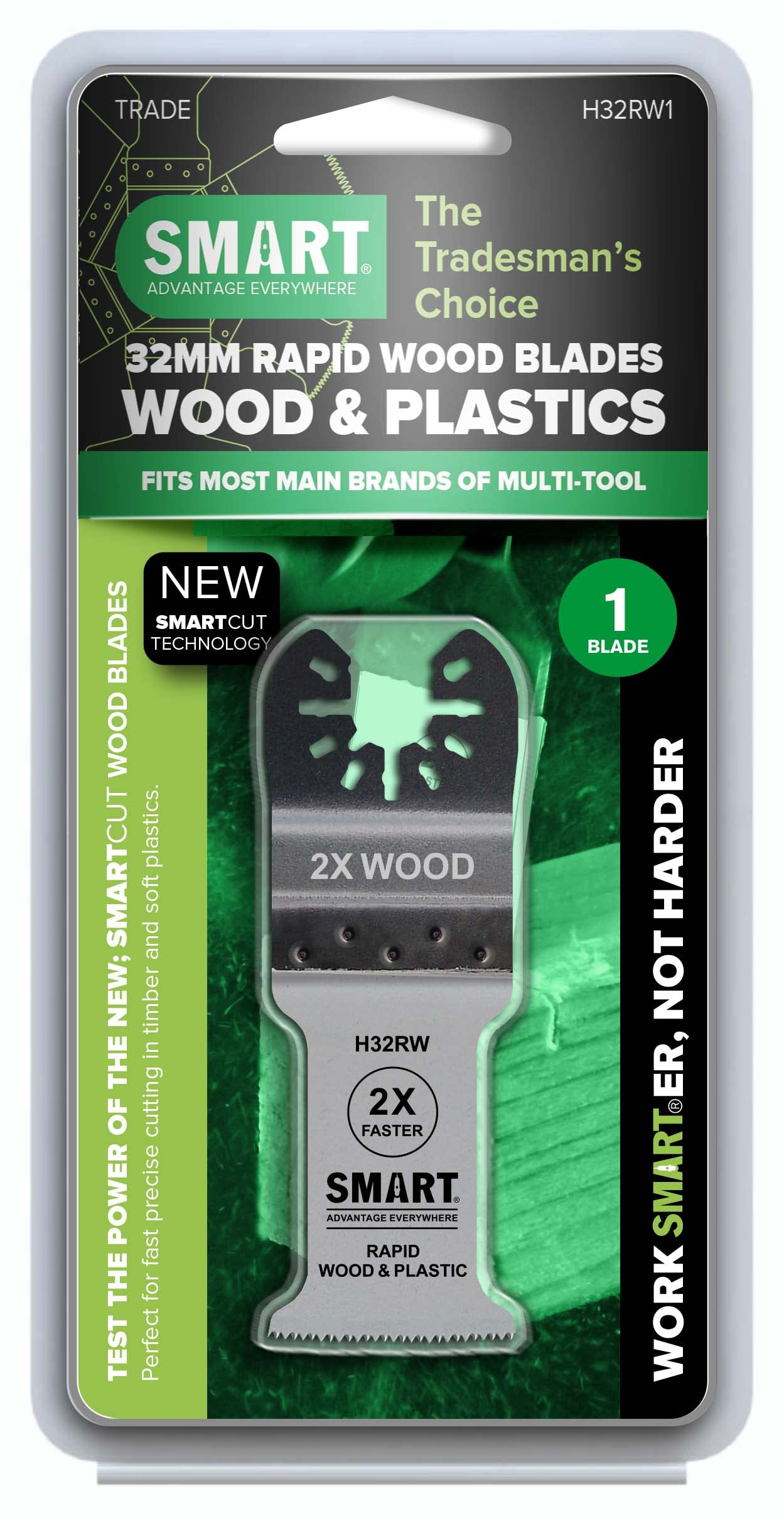 Smart H32rw1 Trade 32 Mm Rapid Wood Blade