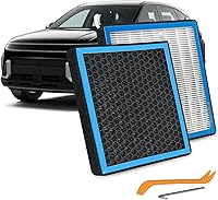 Vista 16 de FL3Z19N619A - Filtro de aire acondicionado HEPA de cabina con carbón activado, accesorios de filtro de aire de cabina de repuesto compatibles