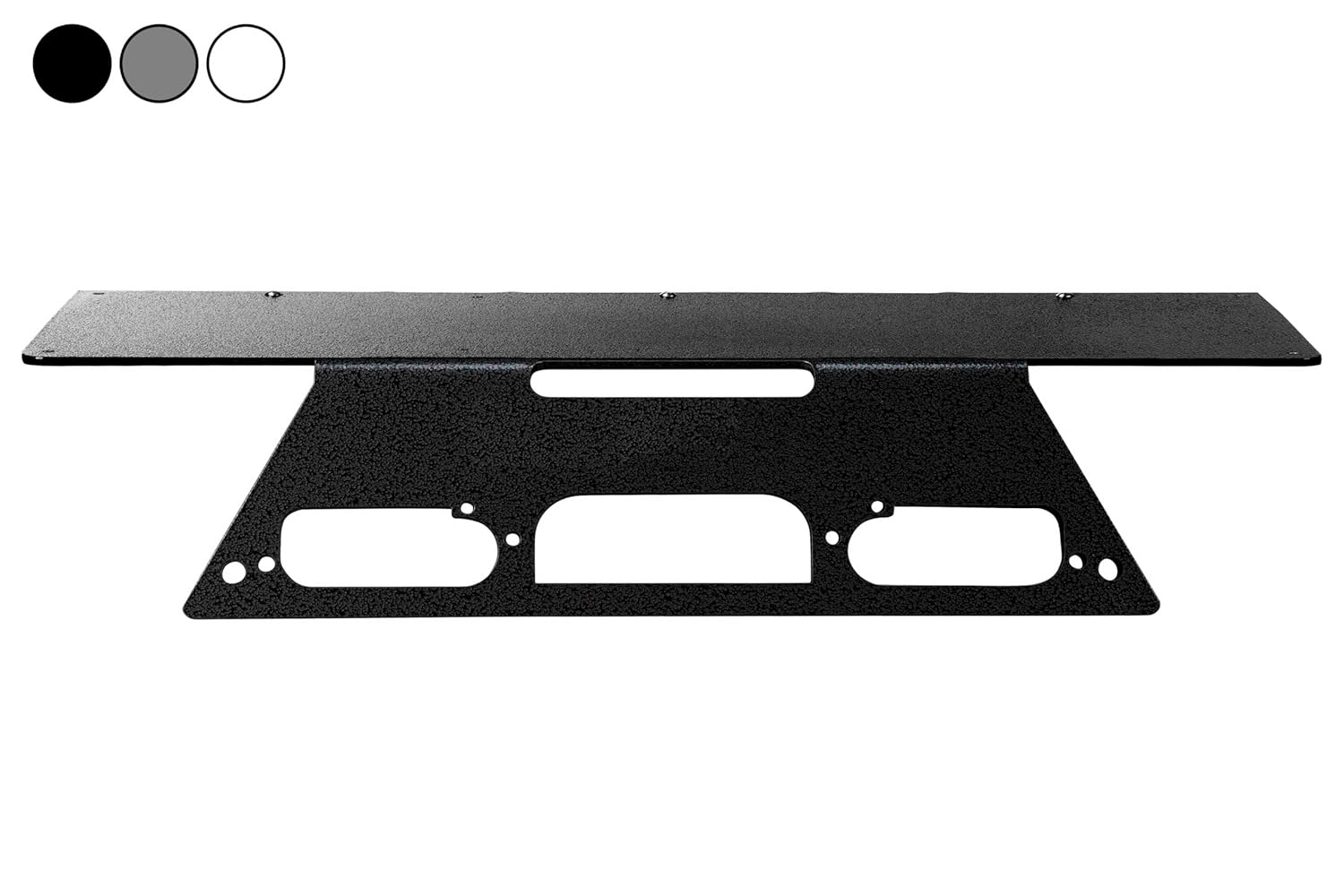 Magnetic Antenna Mounting Plate - 2024 Ford Superduty F250 - Compatible - No-Drilling Required - No Cam - Black