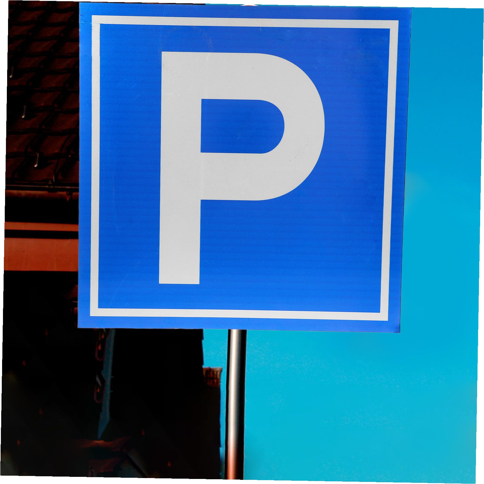 OUNONA Segnale Di Sicurezza Per Parcheggio Cartello p Per Facile Installazione Alta Visibilità Adatto Per Esterni e Interni