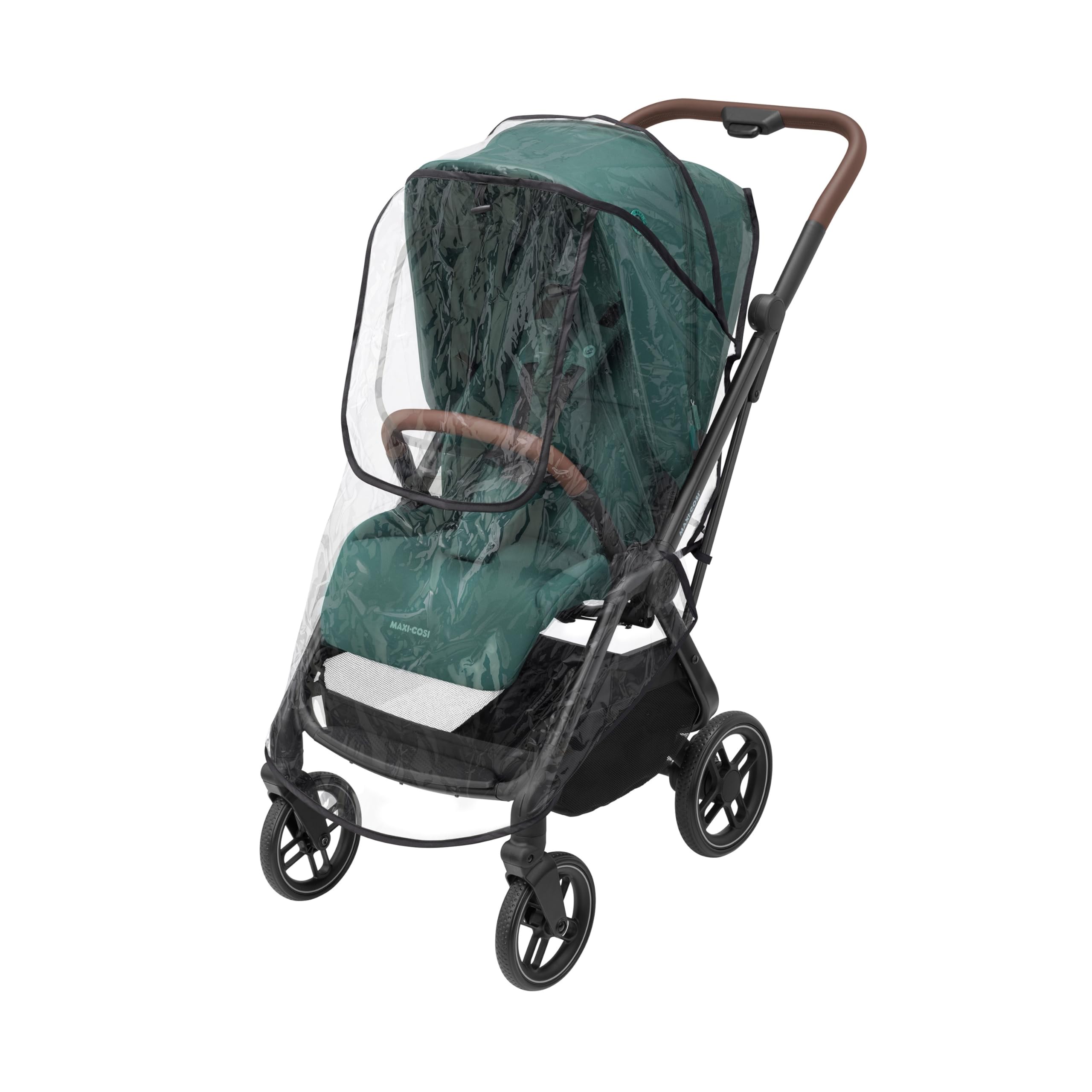 Maxi-Cosi ultrakompaktes Regenverdeck für Kinderwagen, Regenverdeck für Buggy, kompatibel mit allen Maxi-Cosi ultrakompakten Kinderwagen und Buggys, transparent