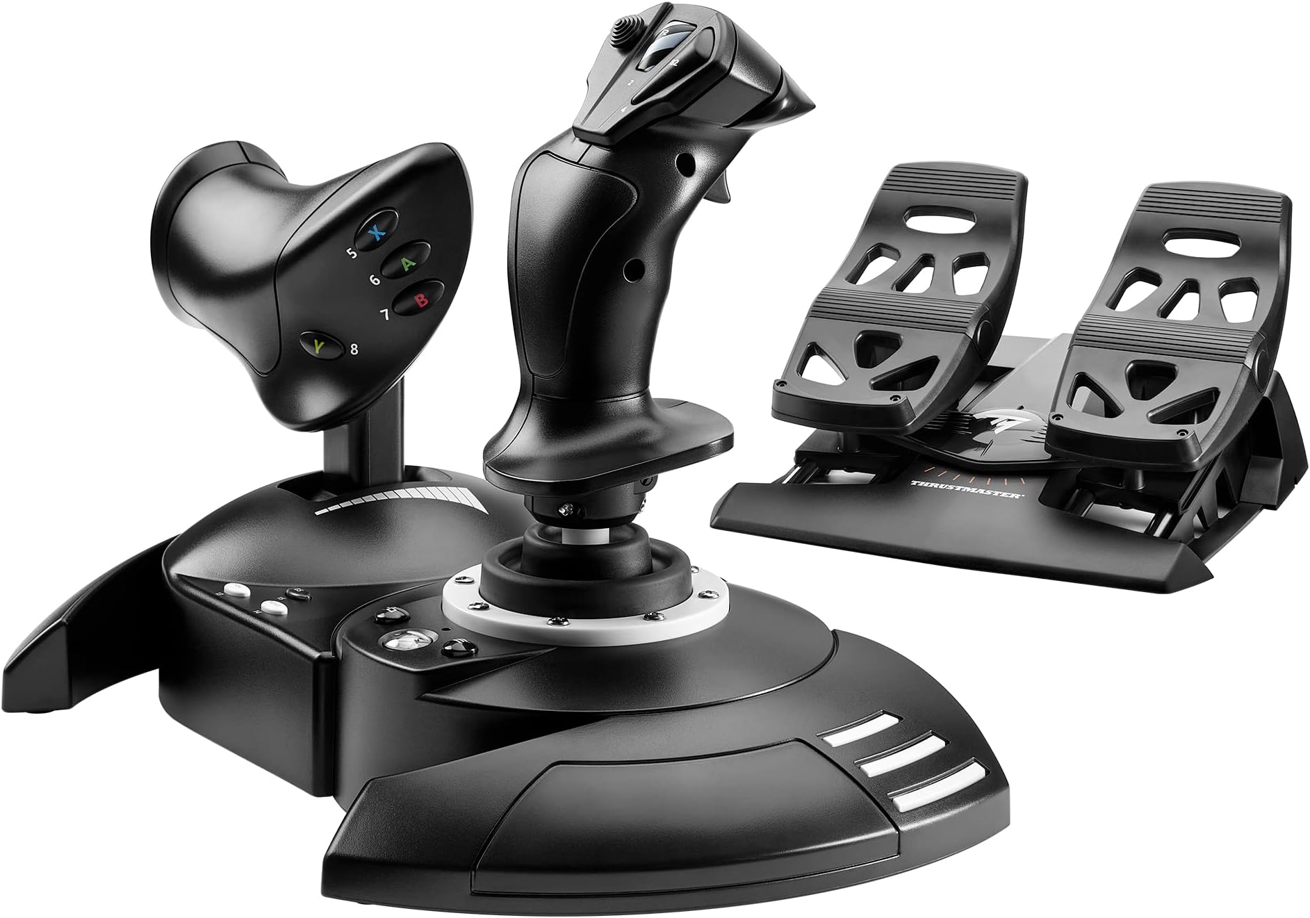 Thrustmaster T.Flight Full Kit X - High-Precision Flight Stick, Throttle, and Rudder Pedals for Xbox Series X|S, Xbox One, and PC