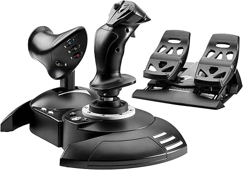 Thrustmaster T.Flight Full Kit X - Joystick y Acelerador Desmontable,