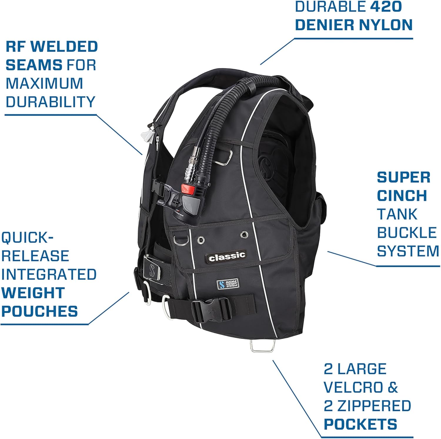 Scubapro Classic BCD Features