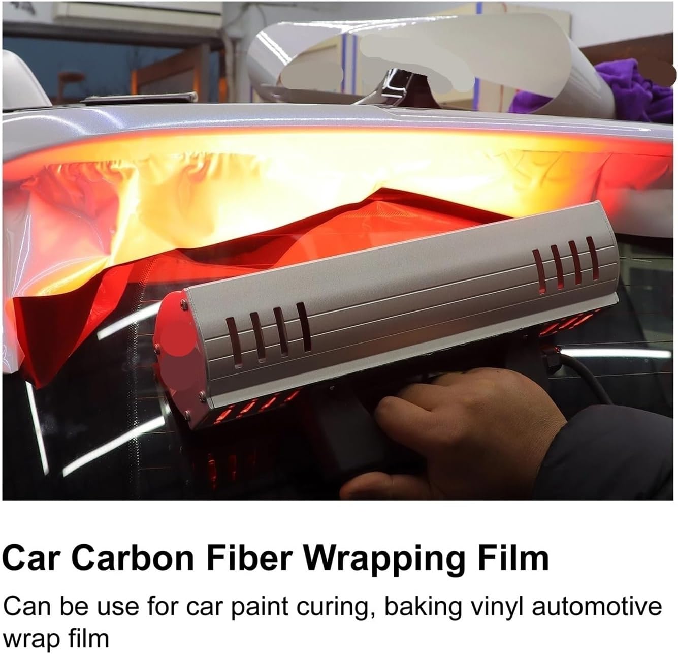 Paint Drying lamp, Portable 1000W Infrared Curing Lamp Drying Lamp Autobody Paint Baking Lamp Lamp for Drying Heating Car Body Paint