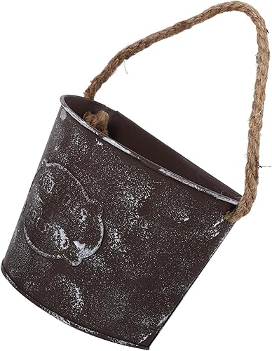 Maceta de hierro para decoración del hogar, maceta de hierro para decoración del hogar, maceta de interior, maceta para interiores, florero colgante