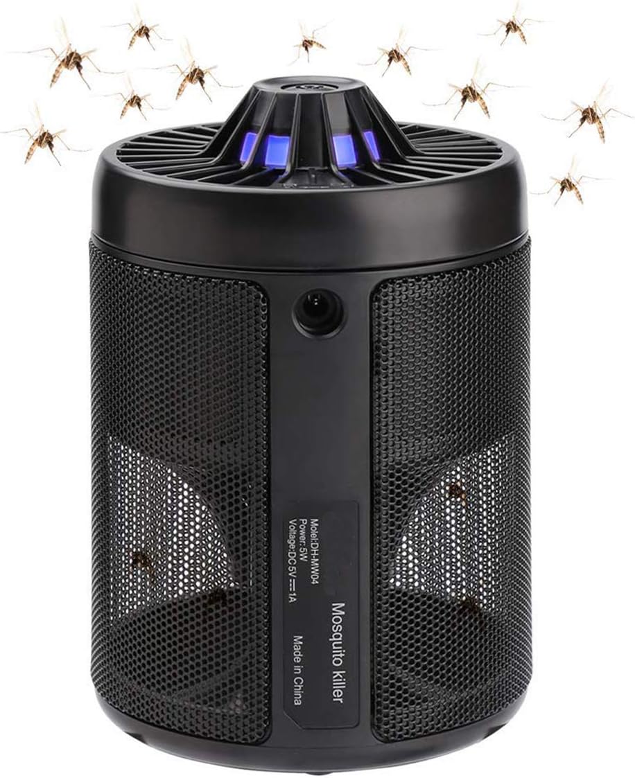 Mosquito Killer,Bug Zapper,HAUSBELL Mosquito Trap Nontoxic USB Powered Mosquito Killer Lamp Bug Control Inhaler, UL Listed (1 Pack) (View amazon detail page)