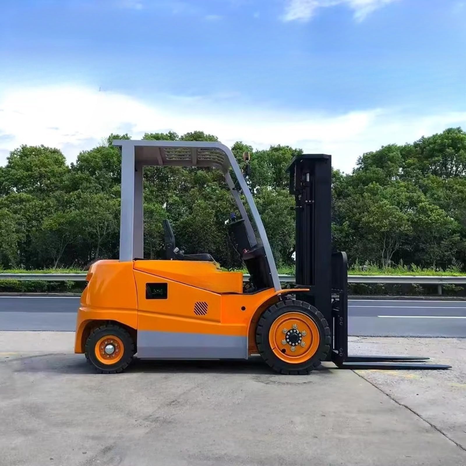 Impilatore di pallet industriali per carrelli elevatori - Carrello elevatore elettrico per la movimentazione dei materiali - Capacità di sollevamento da 1 a 3 tonnellate per corridoi stretti