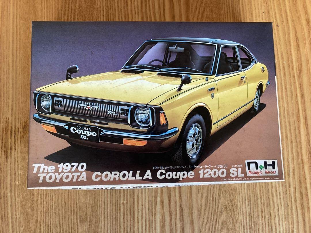 Amazon.co.jp: 限定1台車トヨタカローラクーペ1200L プラモデル : おもちゃ