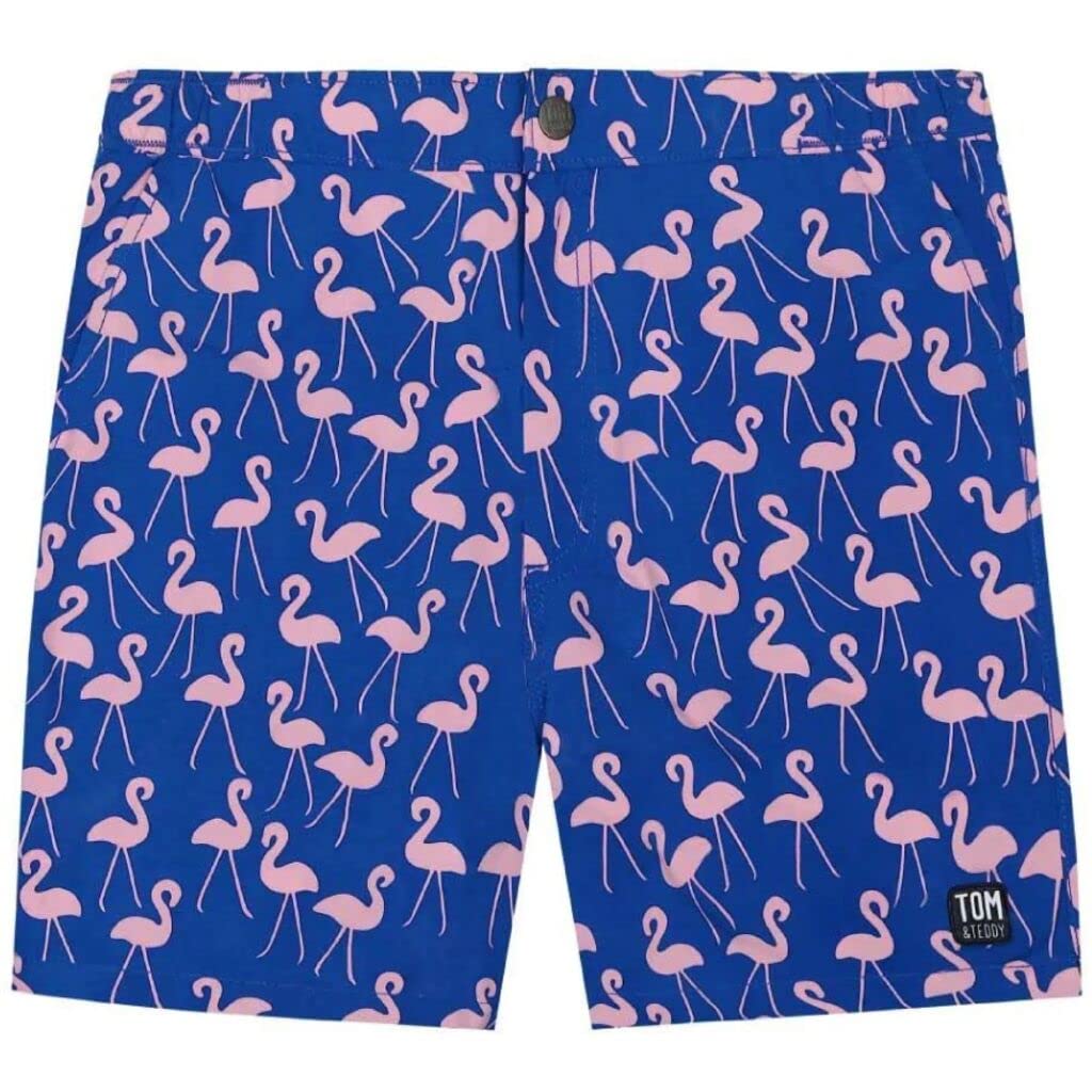 Bañador para hombre Tom & Teddy antirozaduras elástico con bolsillos cómodos rosa S 6