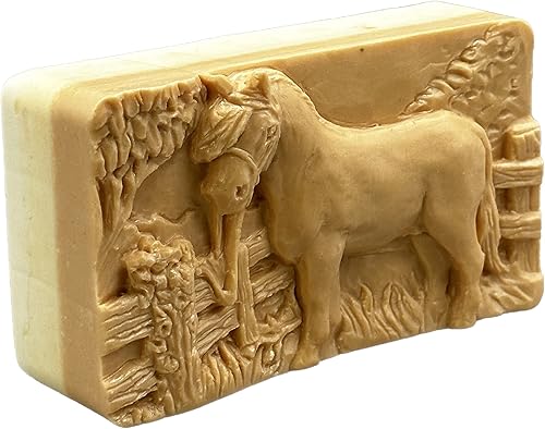 Miniatura 5 de Molde de silicona de caballo para jabón que hace la vela yeso arcilla ganado