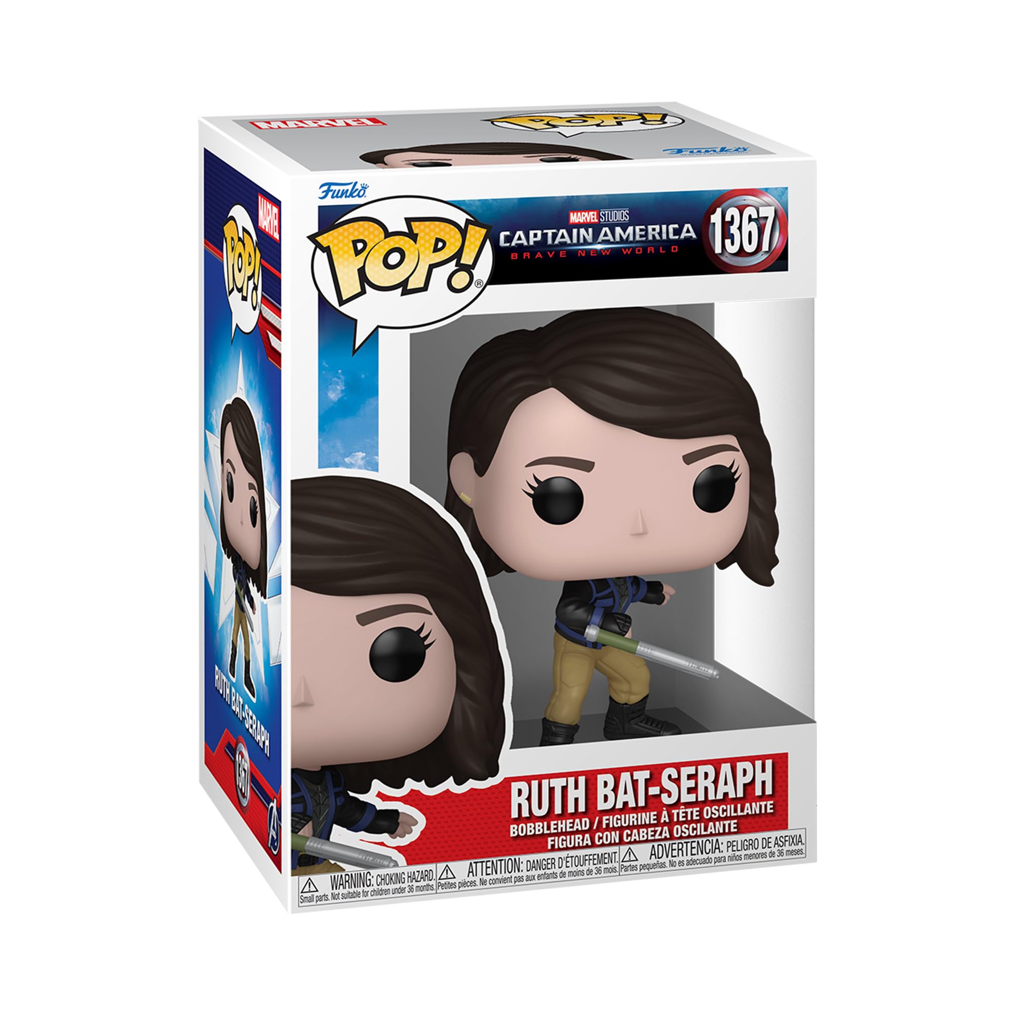 Funko POP! Marvel: Captain America: Brave New World, Ruth Bat-Seraph, Vinyl Collectible Figure, Gift Idea
