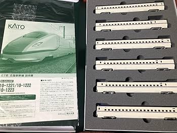 カトー E7系 北陸新幹線　10-1221/1222/1223 12両フルセット Amazon | カトー(KATO) Nゲージ E7系 北陸新幹線 基本 3両セット