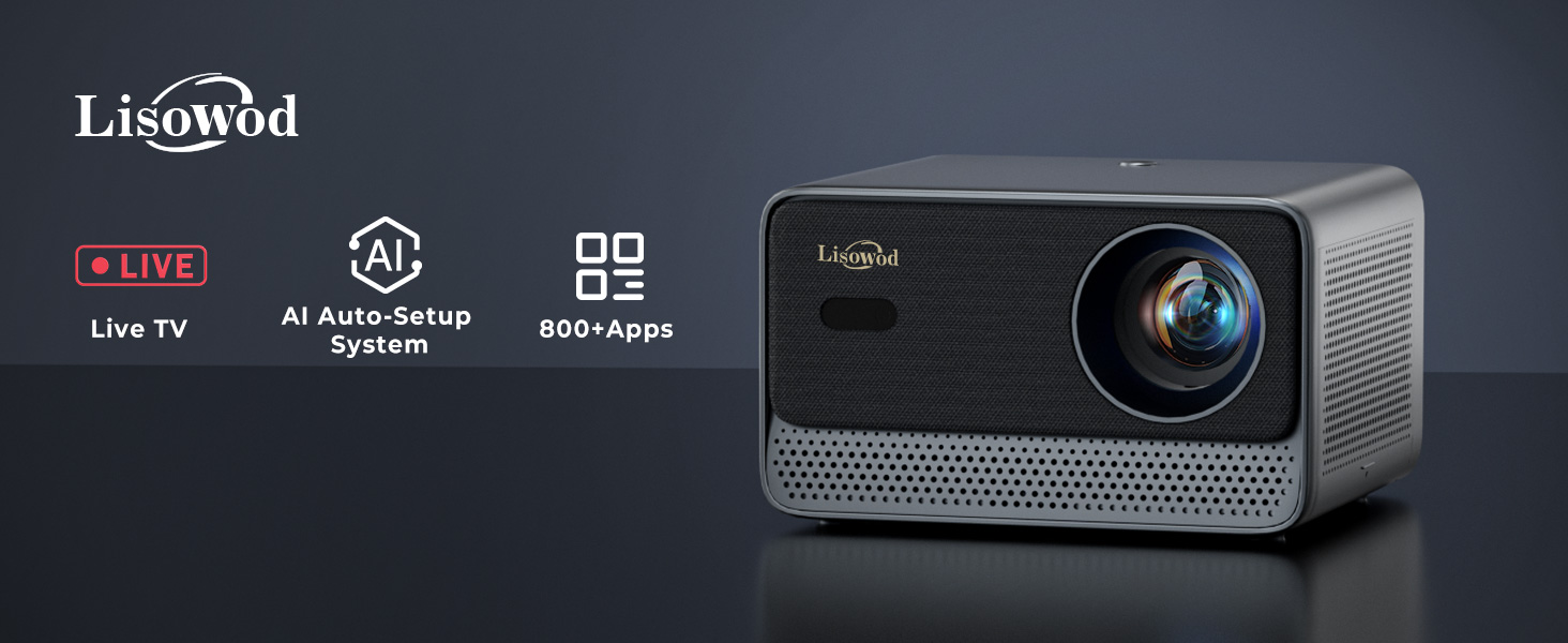 Amazon.com: Projector with WiFi and Bluetooth: [2000 Brightness/Ai