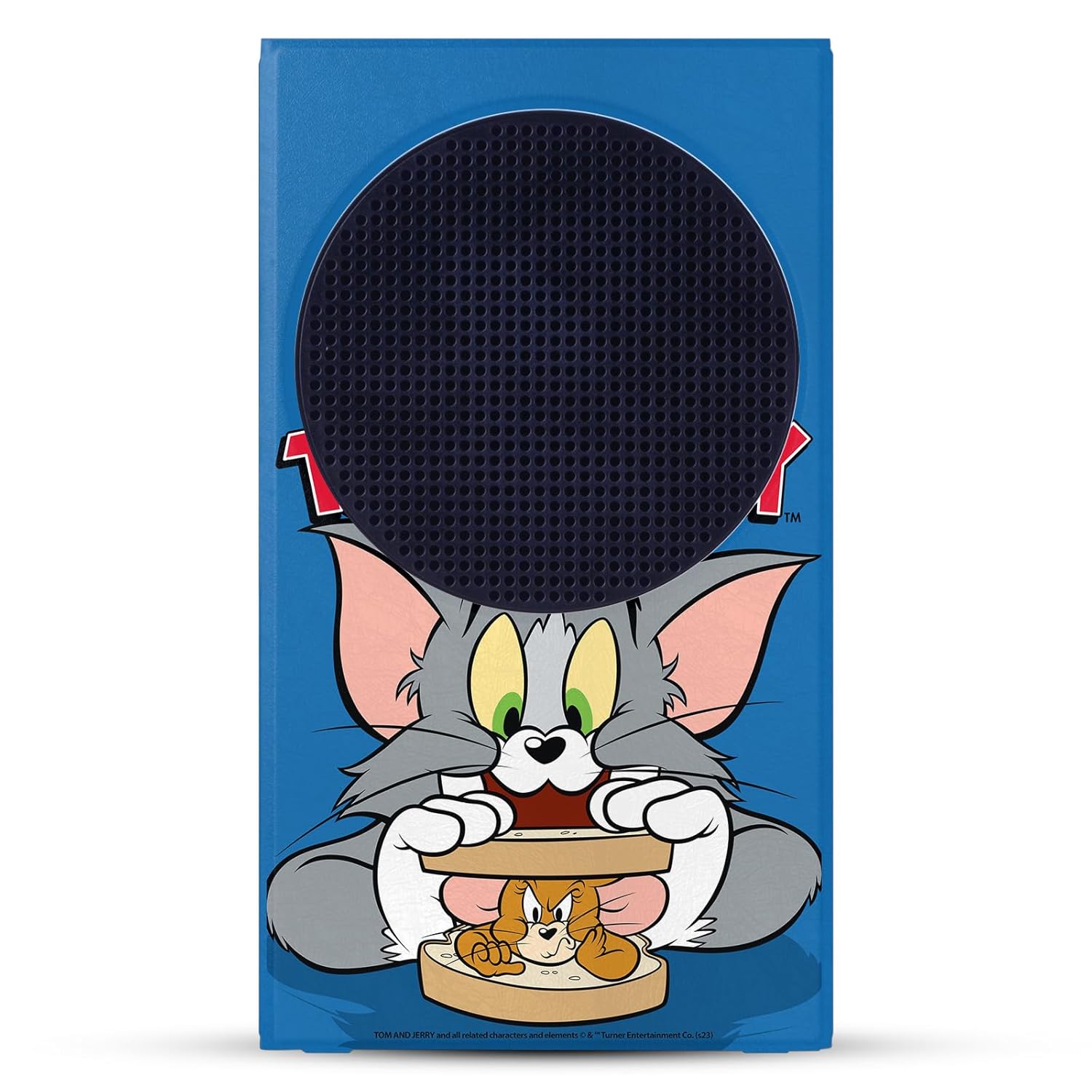 Head Case Designs Officially Licensed Tom and Jerry Character Art Graphics Game Console Wrap and Game Controller Skin Bundle Compatible With Xbox Series S Console & Controller Bundle