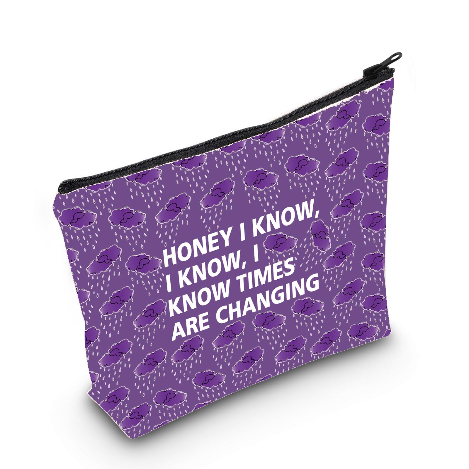 WZMPA Music Fans Cosmetic Makeup Bag Music Inspired Gift Honey I Know I Know Makeup Zipper Pouch Bag for Women Girls Honey I Know F