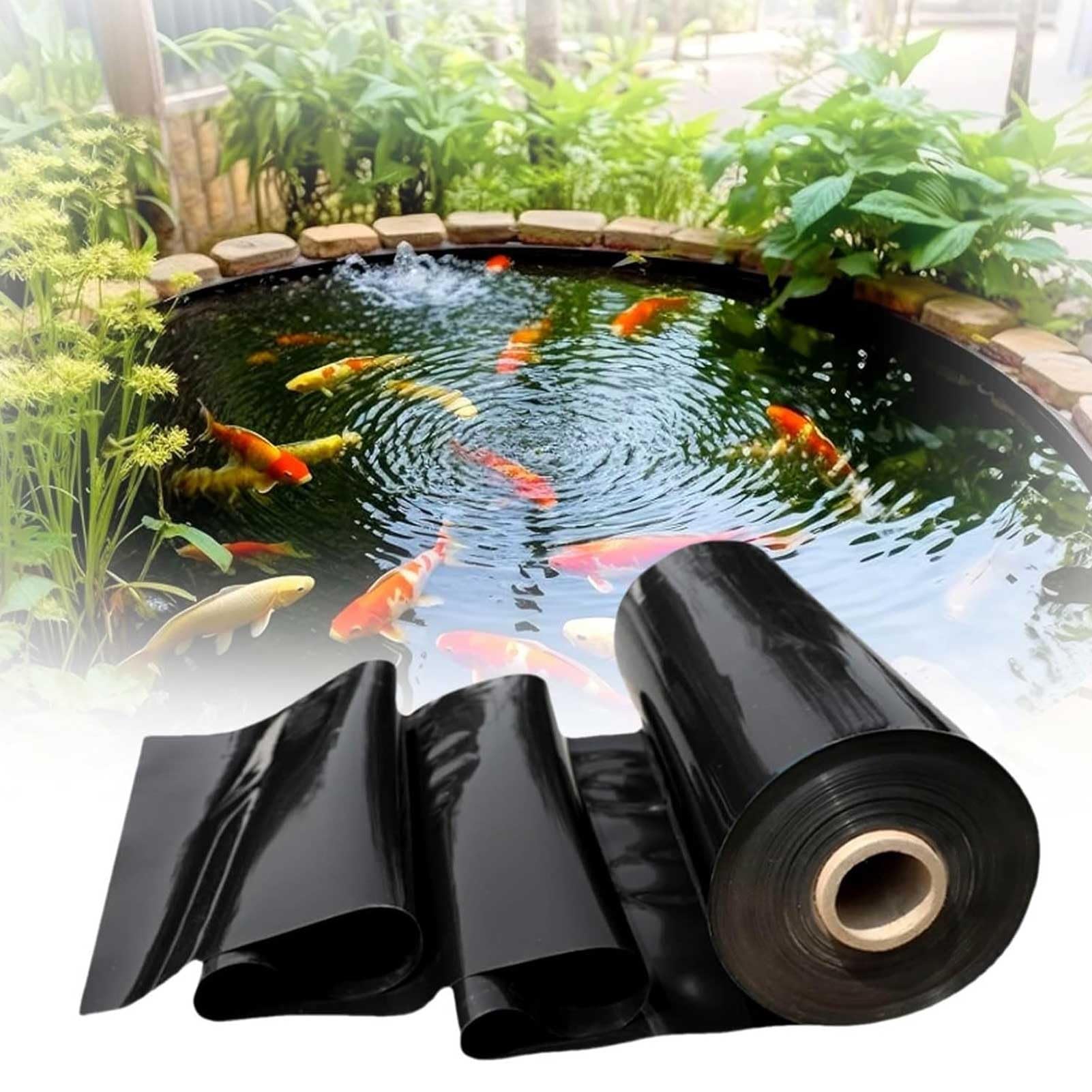 Évitez les fuites de bassin avec ce revêtement en caoutchouc HDEP de 5 mm flexible