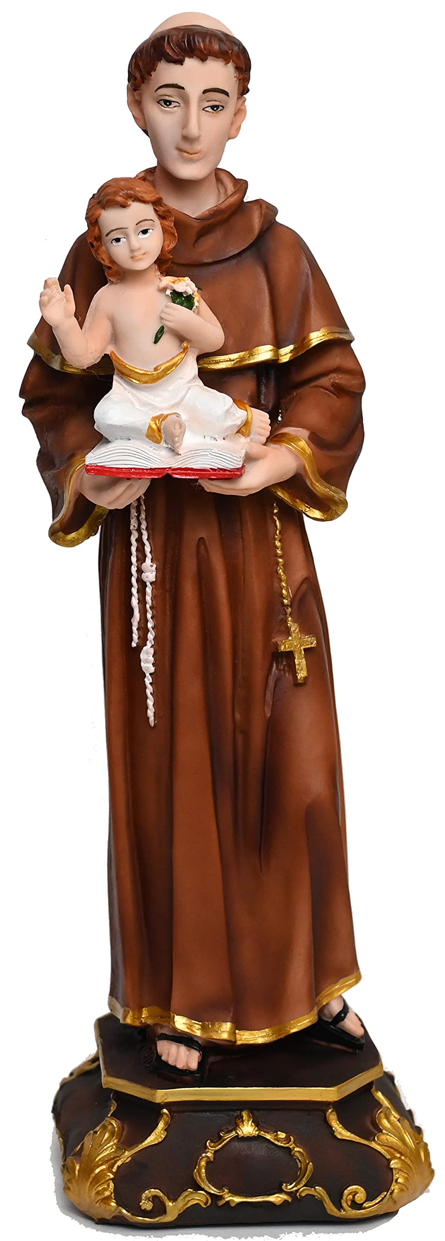 Buy KariGharKariGhar® St Anthony Statue 12 inches Statue of Patron St Anthony of Padua for