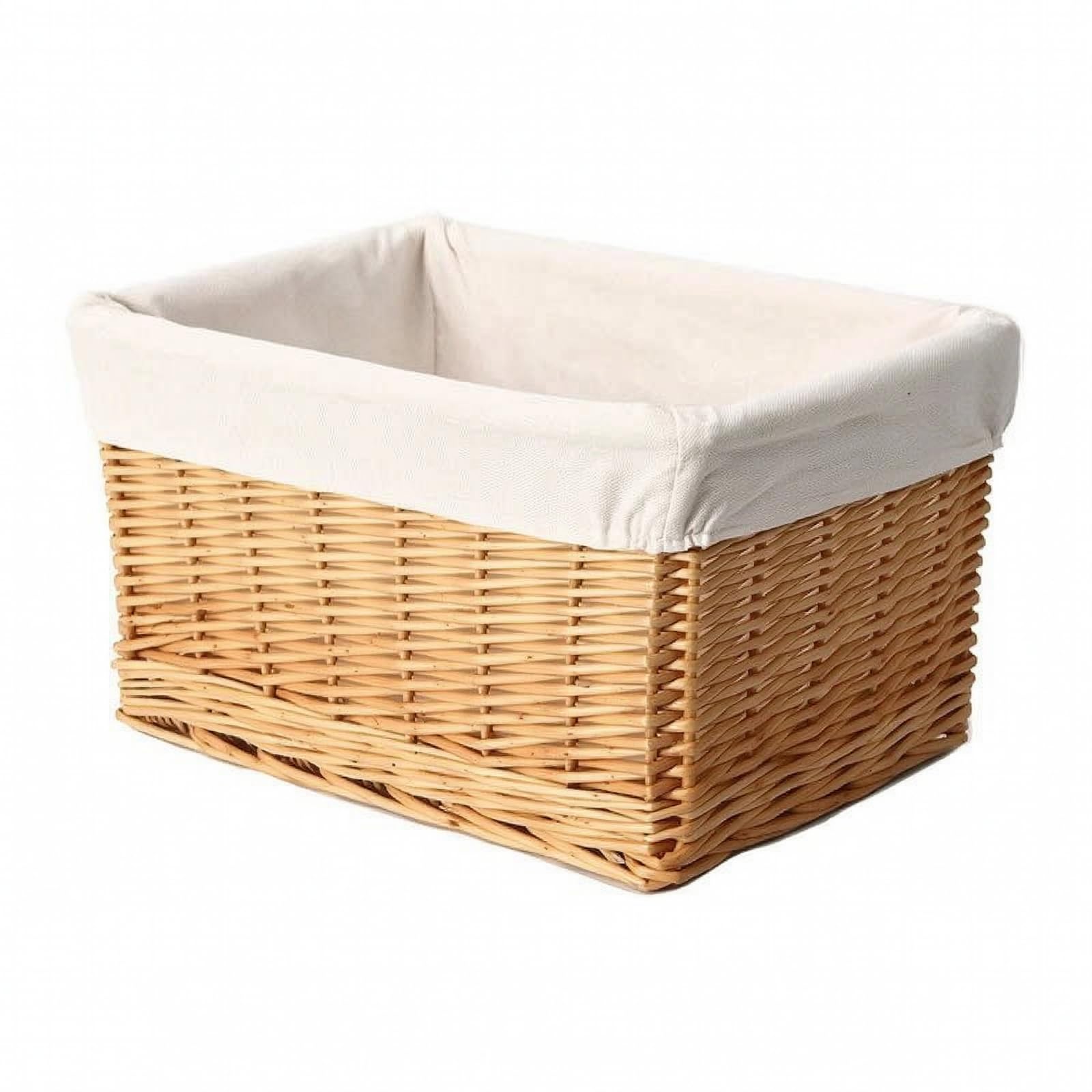 LOVIVER Panier Dblure Amovible Rustique | Corbeille Dblure Amovible, Décoratif, Panier Rectangulaire, pr Bureau, Bois, L