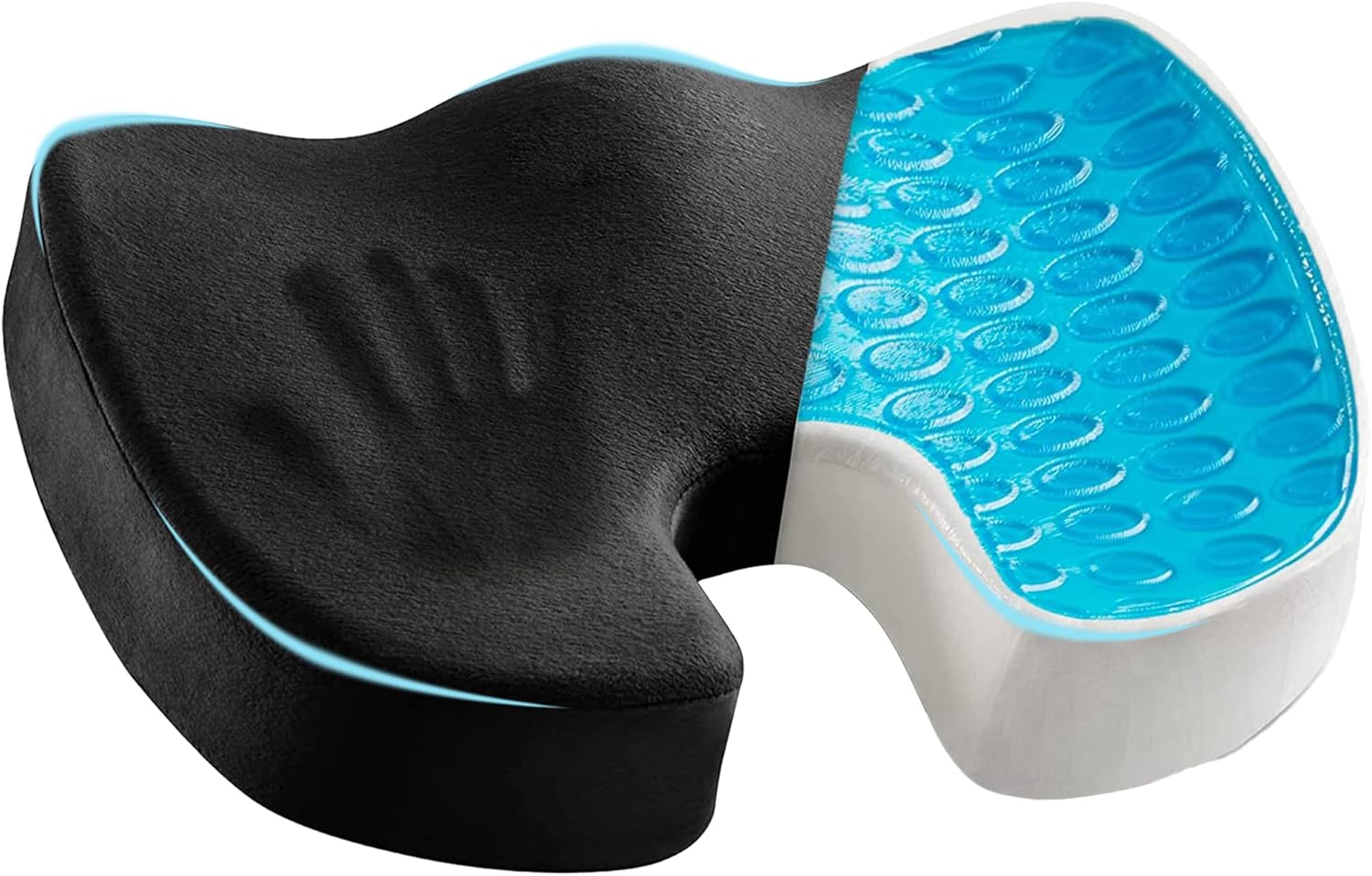 Cooling Gel Seat Cushion for Long Sitting Memory Foam