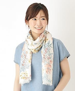 ローラアシュレイ 大判ストール　マフラー　カシミヤ100% ローラアシュレイ 大判ストールマフラーカシミヤ100%