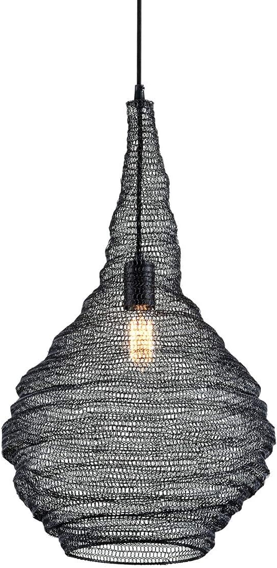 Troy Lighting F6771 Wabi Sabi Pendant, Black
