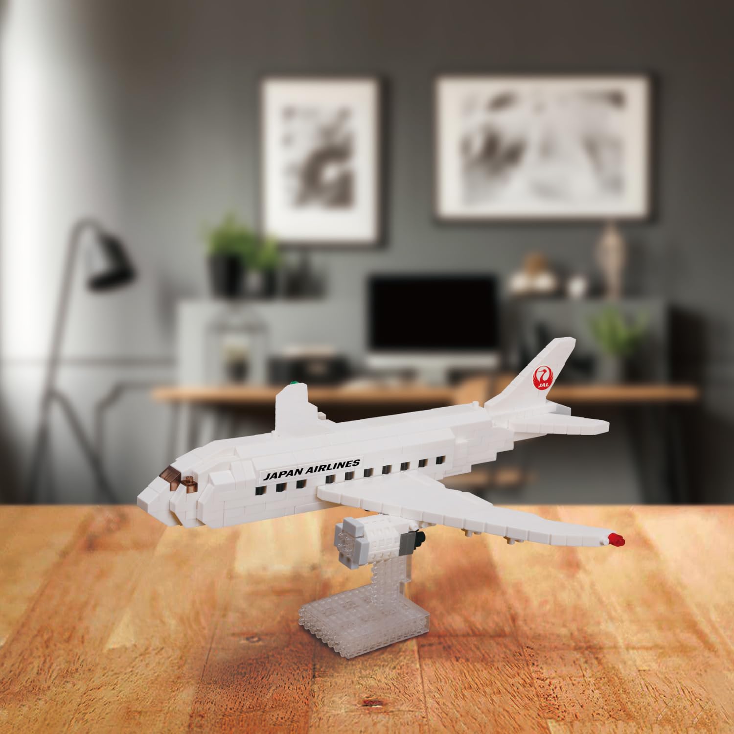 Amazon.com: Kawada NBM-044 Nano Block JAL Passenger Airliner, 580