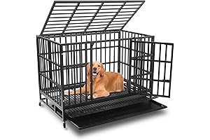 Indestructible Tough Dog Crate for Extra Large Dogs