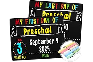 My 1st Day of School Sign - Document Every Milestone with this...