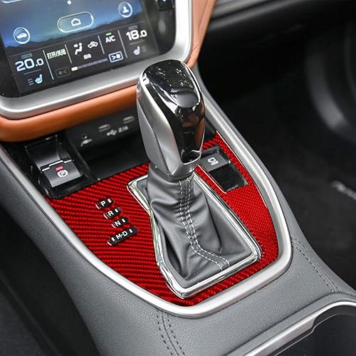 Miniatura 3 de Compatible con la caja de cambios de engranajes, marco de protección de fibra de carbono, accesorios interiores decoración para Subaru Outback