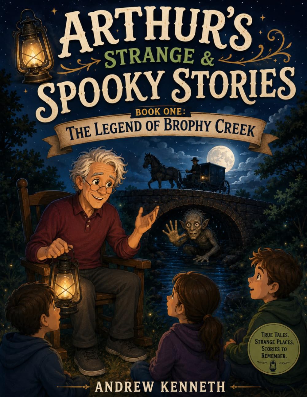 Arthur's Strange & Spooky Stories Book 1: the Legend of Brophy Creek