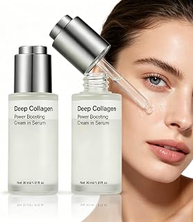 Maison Deep Collagen Serum, 2 Piece Deep Collagen Serum, Maison Cosmetic Deep Collagen, Anti-Ageing Serums, Korean Skincare Serums for All Skin Types 30mlx2pc