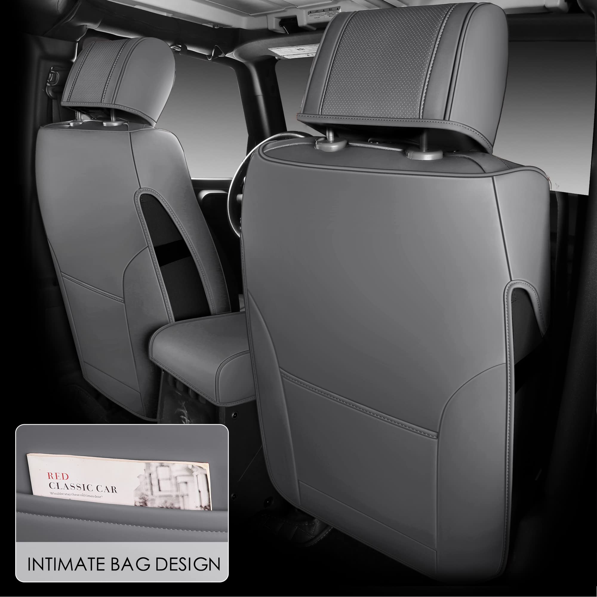 NS YOLO Full Coverage Car Seat Covers Full Set Fit for 20072023 Ford