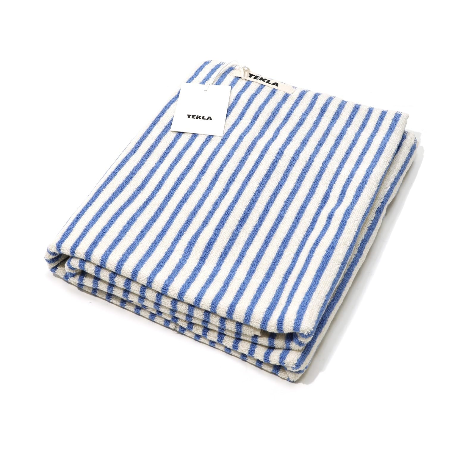 Amazon｜TEKLA テクラ バスタオル ロゴ入り 大判 オーガニックコットン