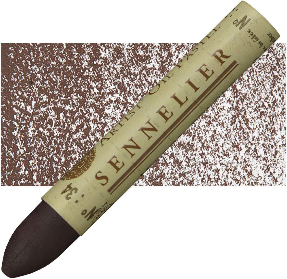 Oil Pastel Burnt Umber