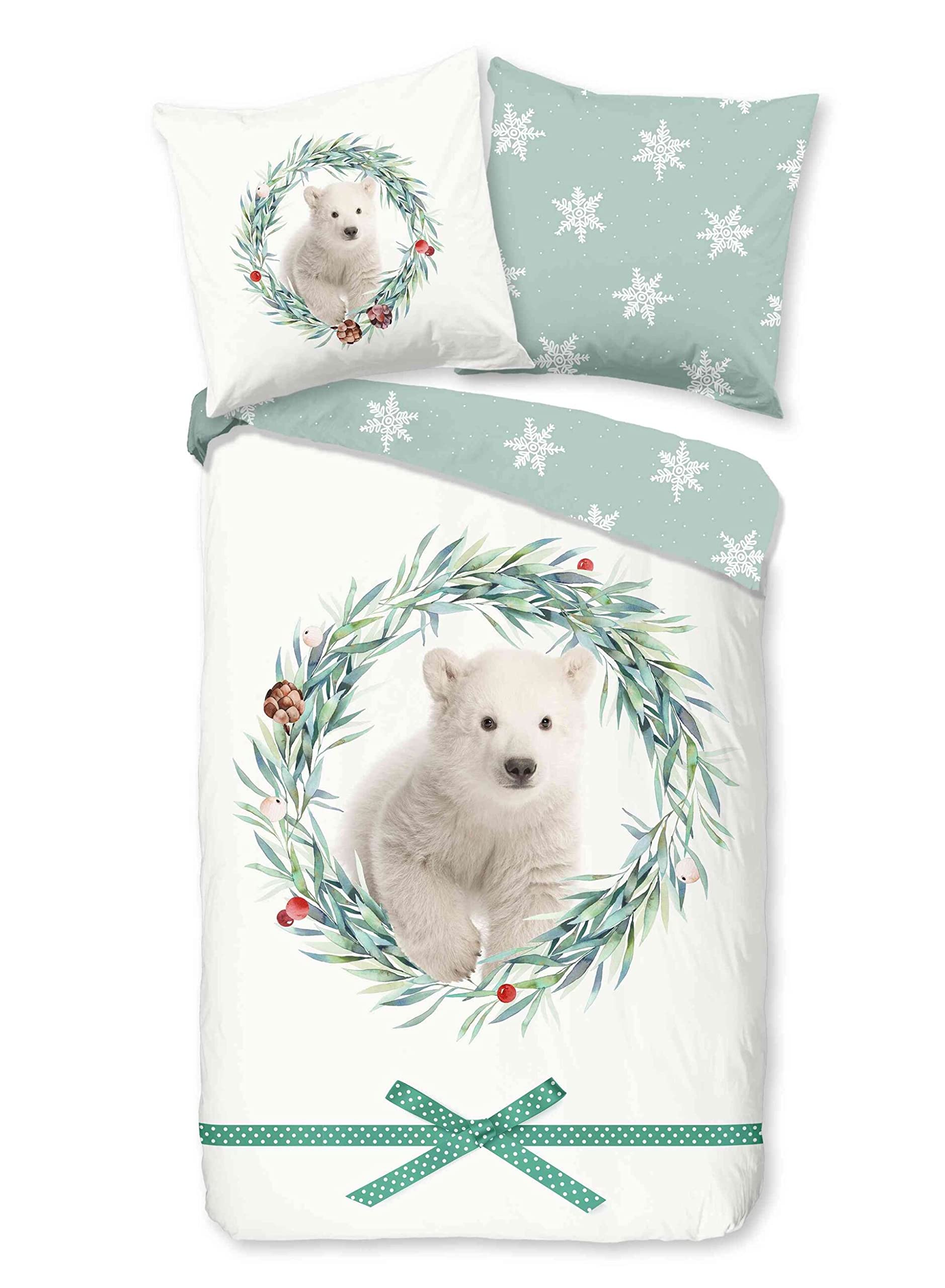 Single Duvet Cover 135 x 200 cm Flannel No. 30149 Off-White
