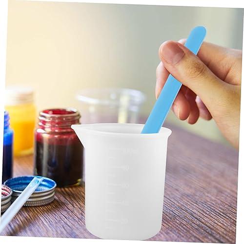 Miniatura 3 de TEHAUX 2 Sets Silicone Molds Resin Kits Molds for Resin Silicone Measuring Cup Resin Molds Resin Measuring Cups Resin Tools Mold for Resin Mixology