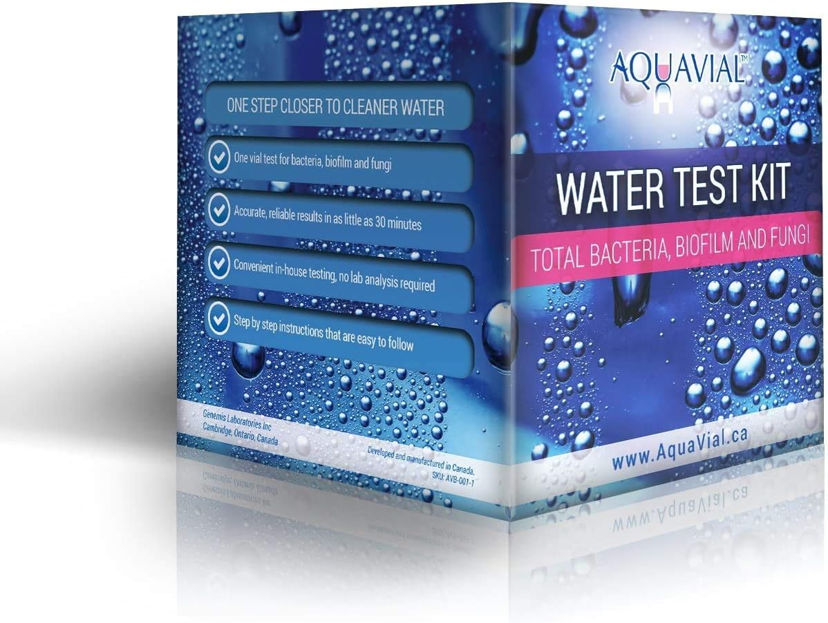 Water Testing Kit Fast Results | Biofilm Fungi Legionella Bacteria Water Testing Kits | Water Testing Kits for Drinking Water Pool Pond Lake Well | Home Water Testing Kit Easy to Use