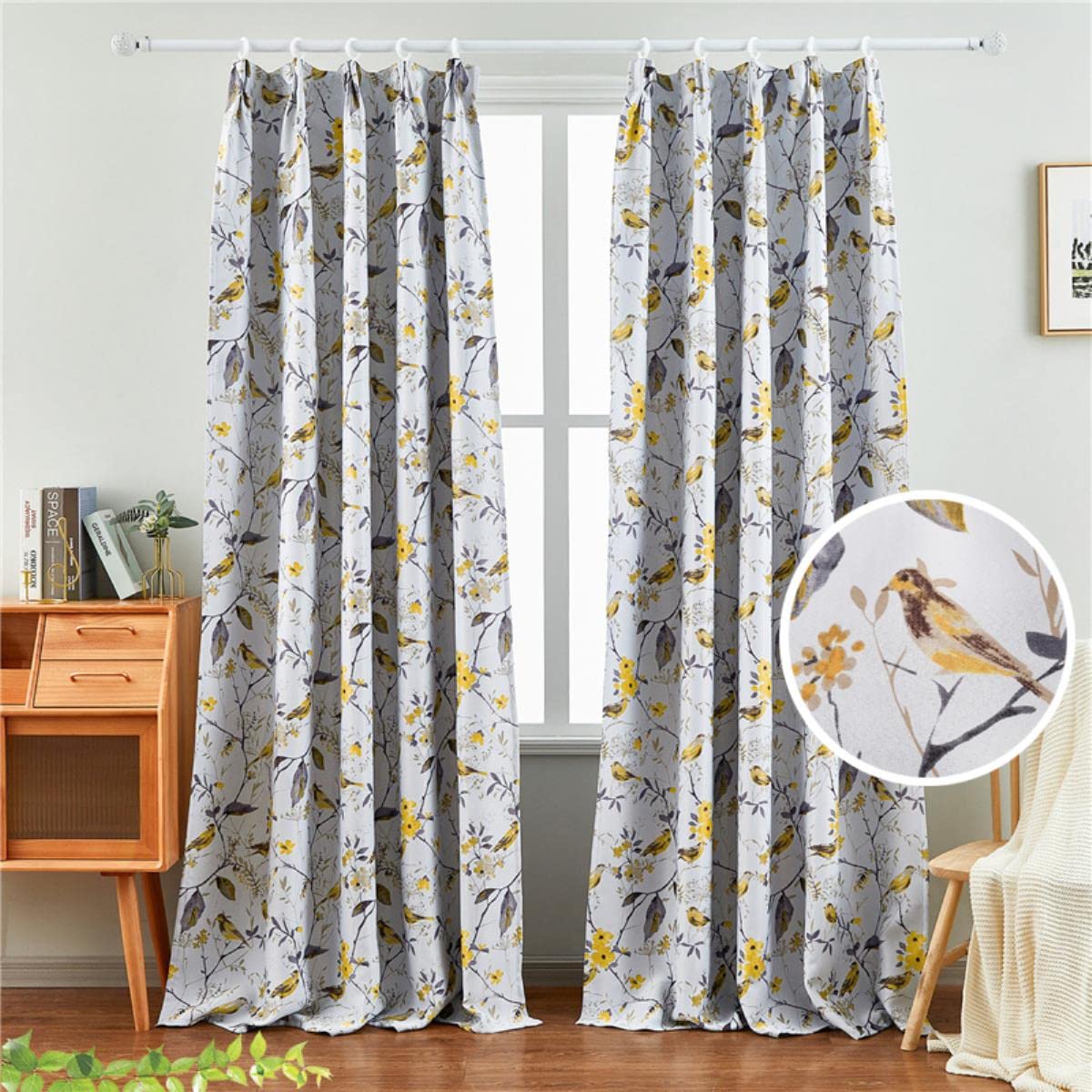 Bloem Tulle Sheer Gordijnen Voor Woonkamer De Slaa... – Vicedeal