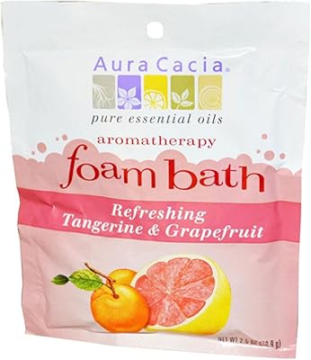 Aura Cacia Bath Am Tang Grapefruit Refreshing, 2.5 oz