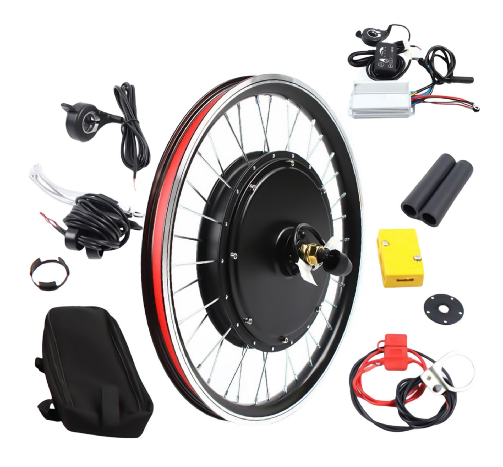 Buy 48V 1000W 20" Ebike Front Wheel Electric Bicycle Motor Conversion