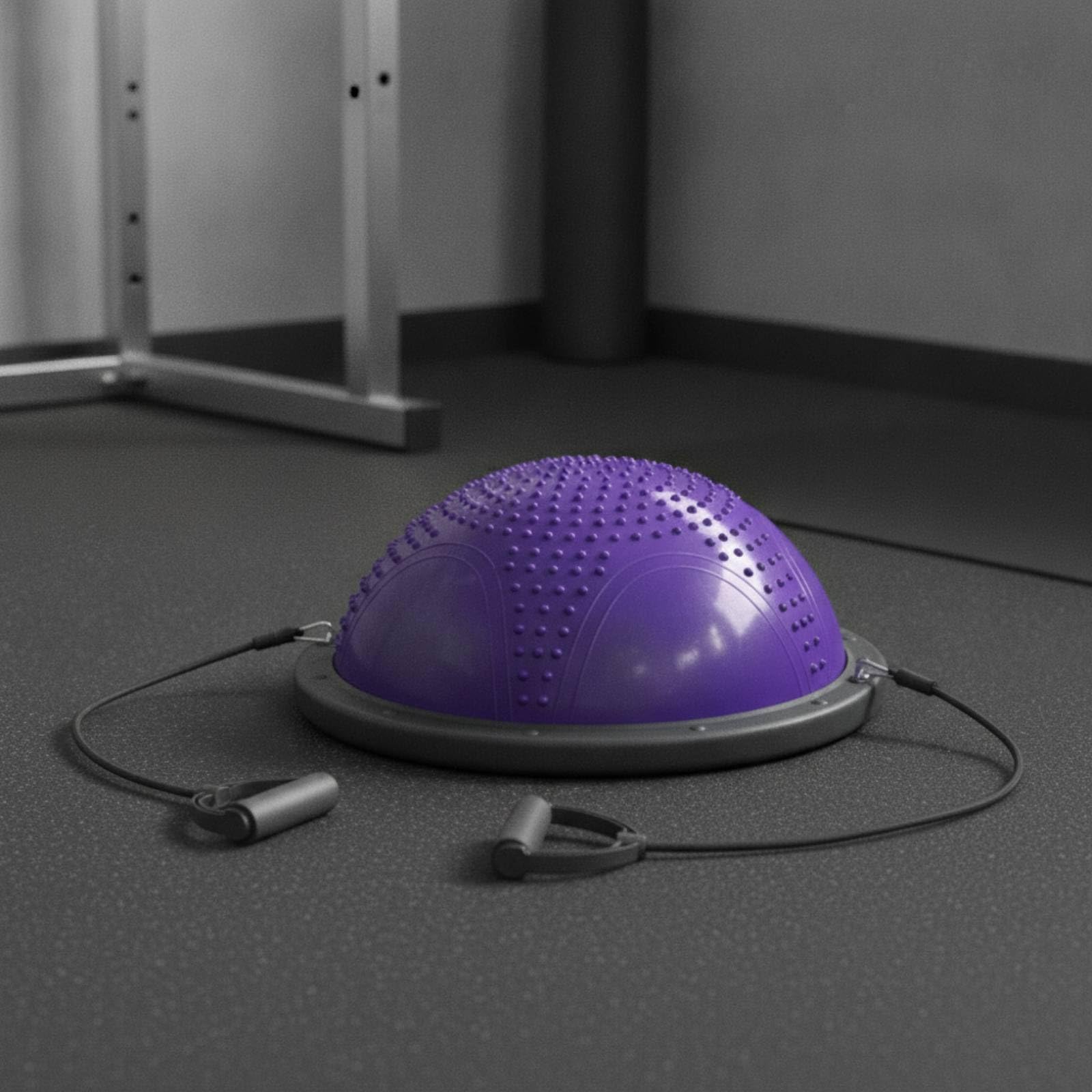 predolo Mezza Sfera di Equilibrio con Elastici Sicuro Mezza P da Ginnastica Compatto Cupola di Bilanciamento per Bambini