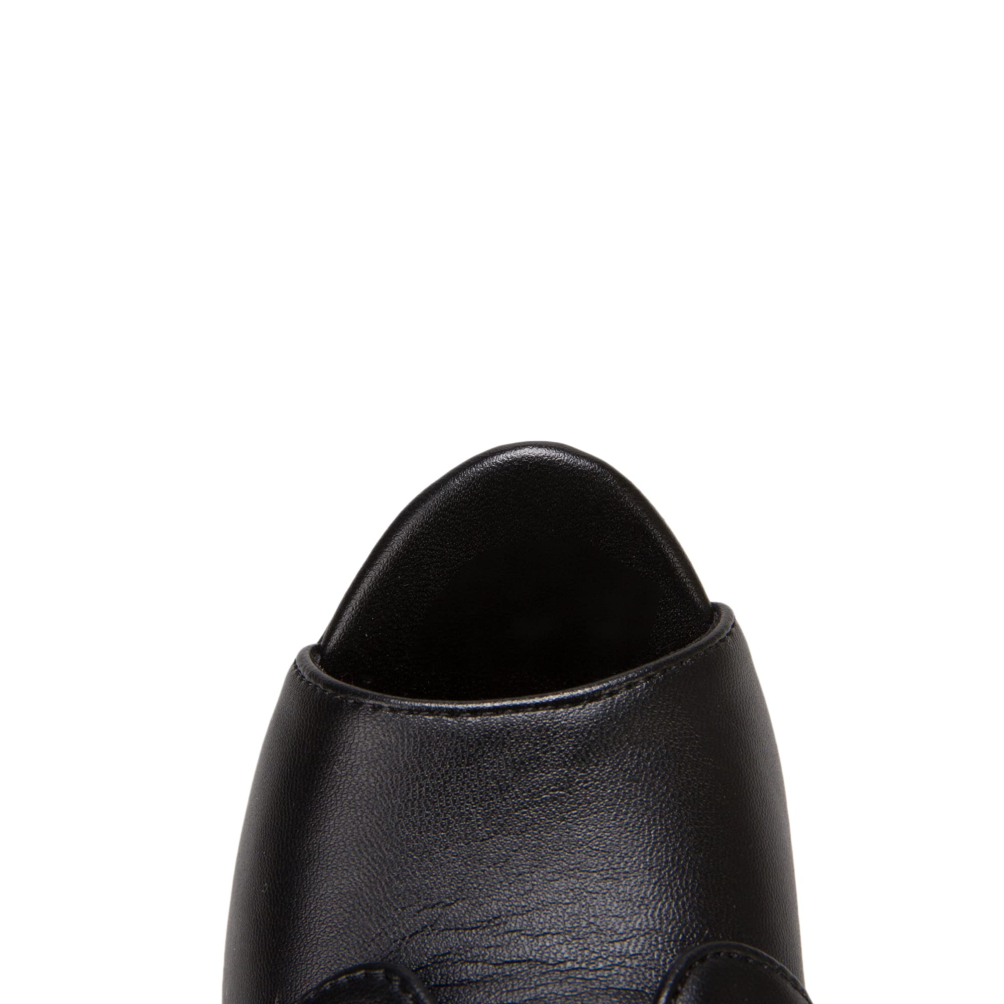 Zapatos de tacón con cremallera y cordones de tacón alto con plataforma de agua de 11,5 cm, zapatos casuales para mujer, talla grande Z33-4S
